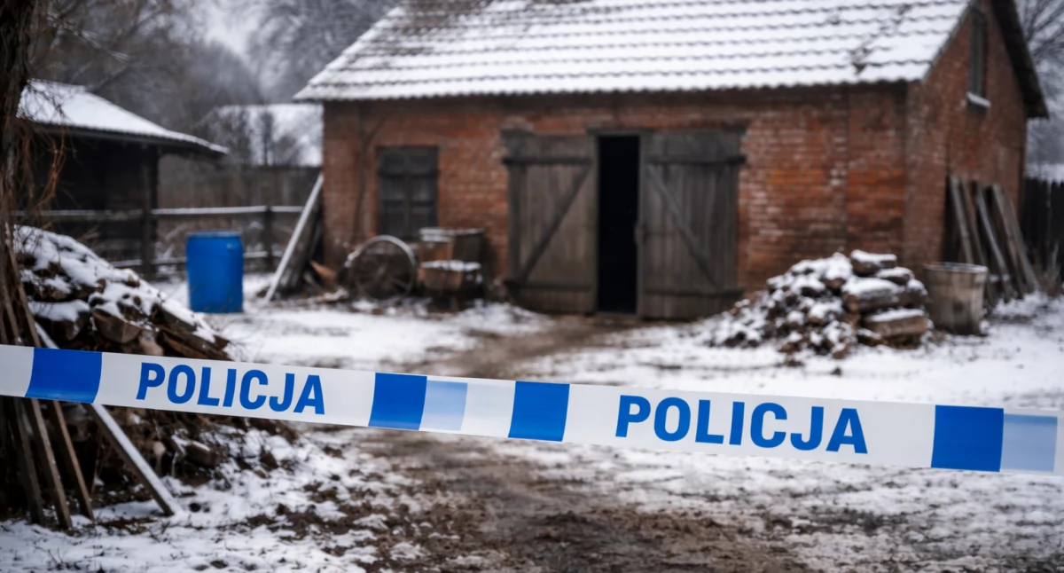 Makabryczne odkrycie w budynku gospodarczym