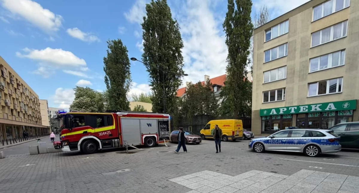 Dziwne incydenty przed siedzibą TV Republika 