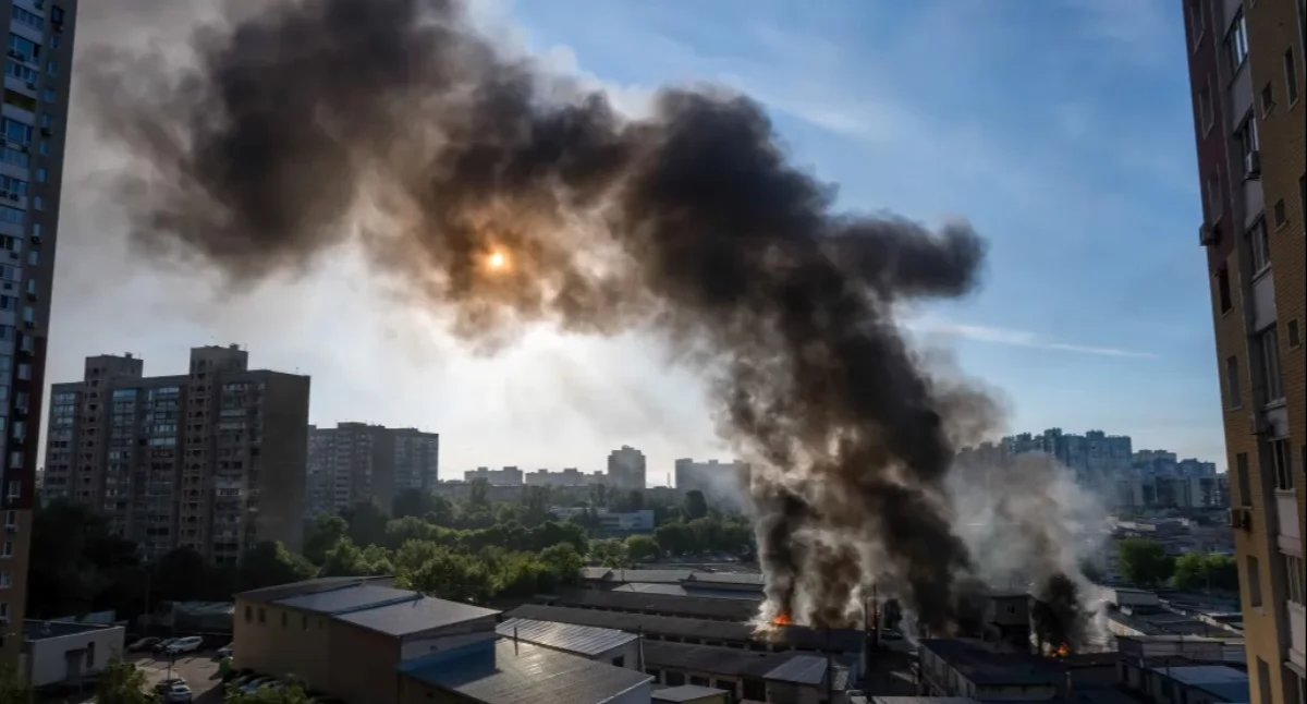 Rosyjski atak na Ukrainę. Dziesiątki ofiar w Kijowie i Dnieprze [WIDEO]