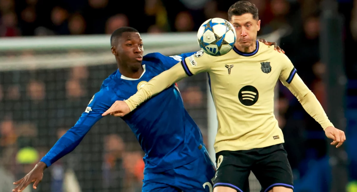 Piłkarska LM - porażka Barcelony, bezbarwny Lewandowski