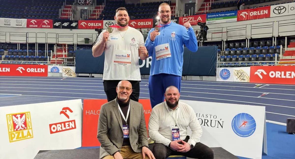 Dwóch olsztyńskich kulomiotów na podium w Toruniu