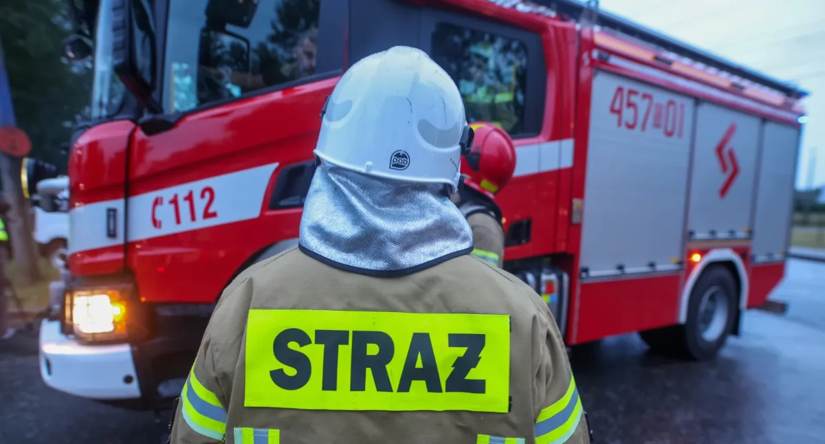 Weszli do mieszkania za późno… Tragiczny pożar w Szczytnie
