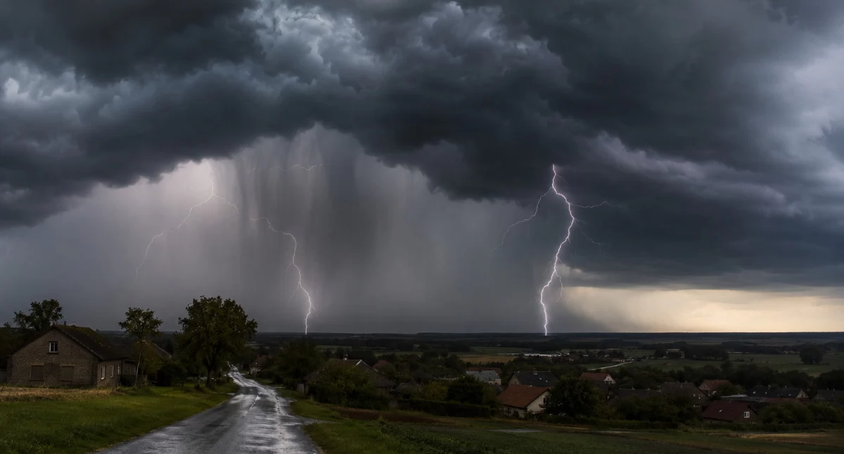 To będzie niespokojna sobota. Groźne burze przejdą przez Polskę
