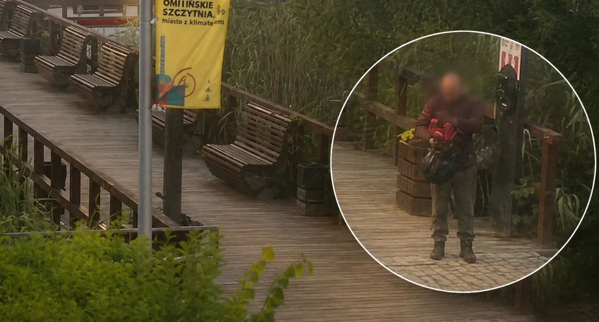 Z plaży zniknął defibrylator. Tłumaczenie złodzieja zaskakuje [WIDEO]