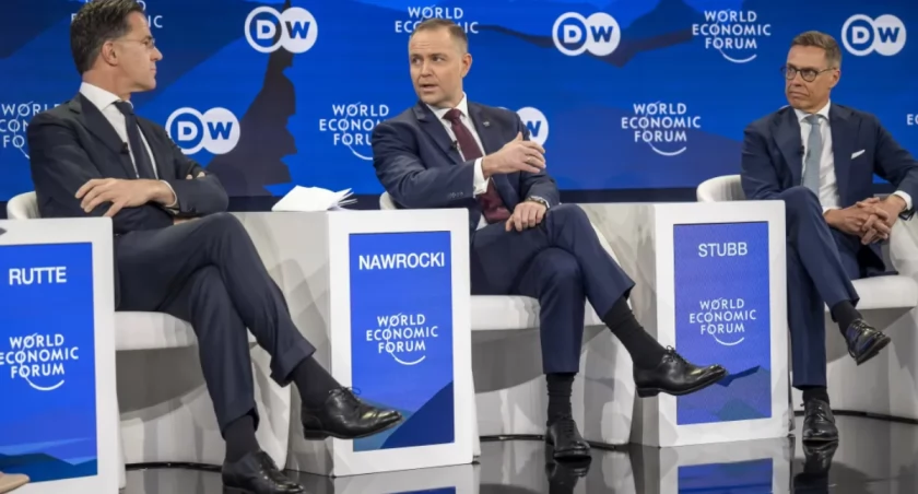 Nawrocki z Davos: USA są kluczowe