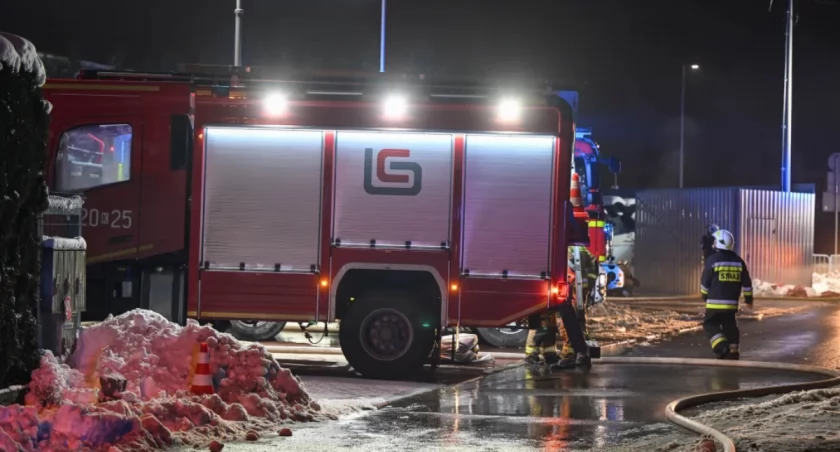 Dramatyczne chwile w Trzebini