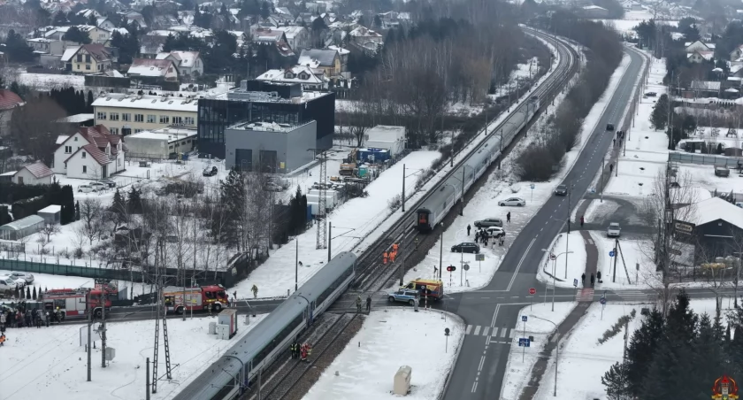 Poważne utrudnienia w ruchu pociągów