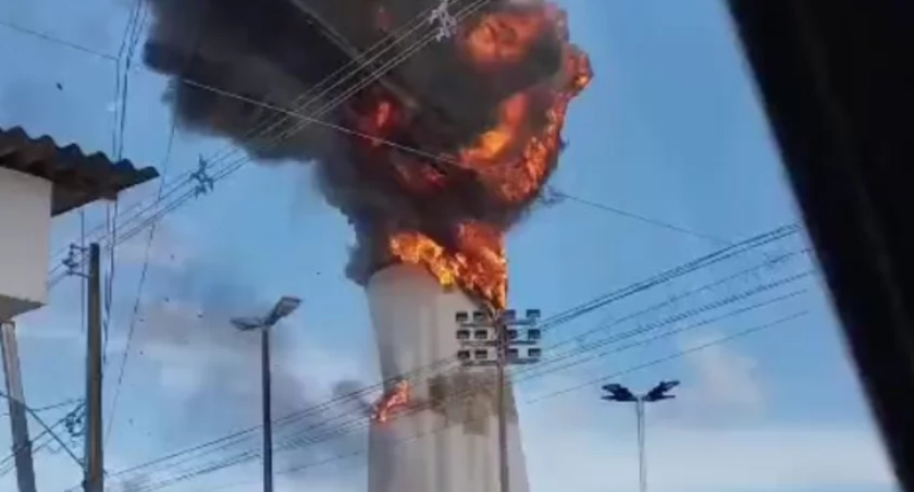 Ogień przed samą koronacją