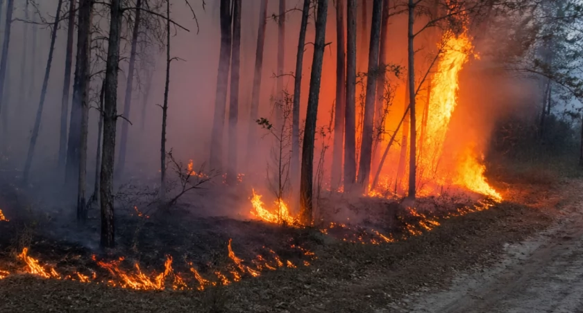 Niepokojące zdarzenia pod Warszawą. Pożary tuż obok kluczowych instalacji