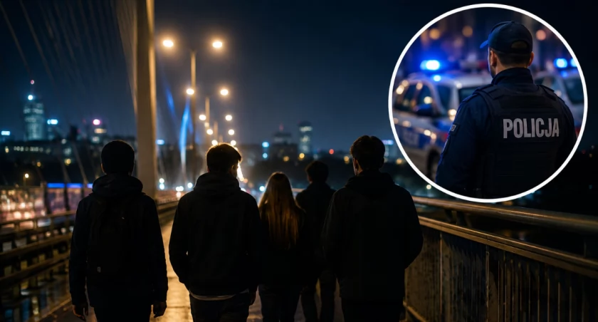 Brutalny atak na Moście Świętokrzyskim. Policja przeczy wersji o tle narodowościowym