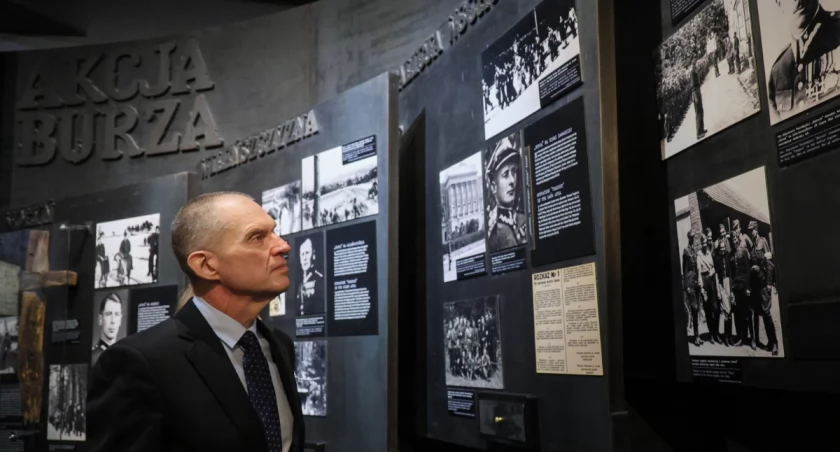Andrzej Poczobut pierwszy raz w Muzeum Powstania Warszawskiego [ZDJĘCIA]