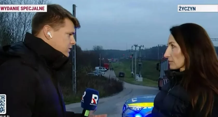 Eksplozja na torach Warszawa–Dęblin? Starosta: to akt sabotażu