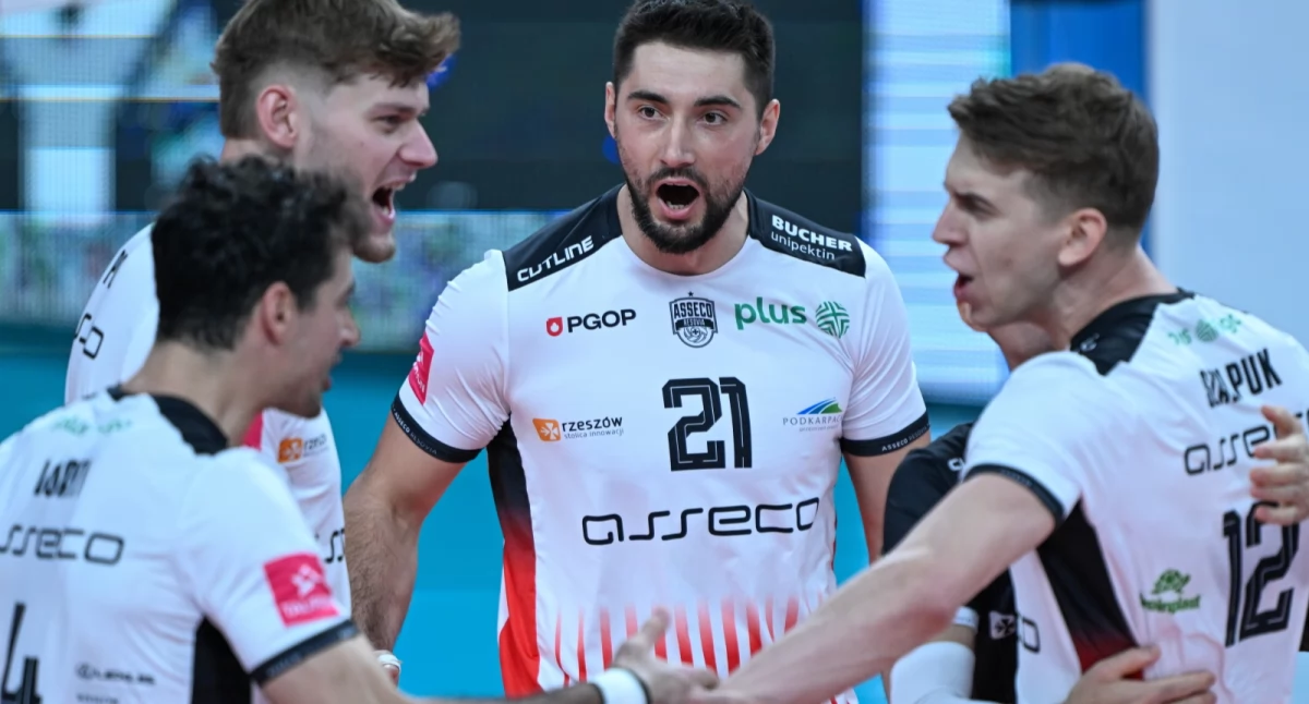 Asseco Resovia po pełnym emocji thrillerze uległa ZAKSIE Kędzierzyn-Koźle