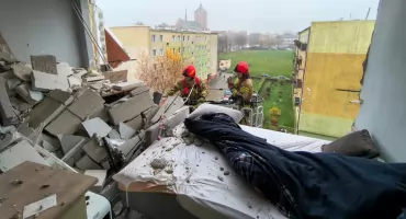 Eksplozja w Braniewie. Mieszkańcy czekają na powrót