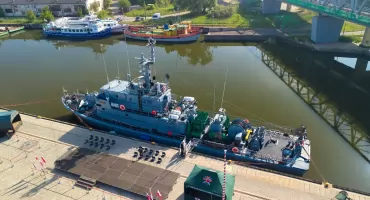 16 Żuławski Pułk Logistyczny zaprasza na swoje święto. ORP Śniardwy wpłynie do Elbląga