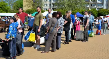 Tłumy na festynie GOZ. Elblążanie wymieniali odpady na sadzonki