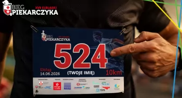 Twoje imię na numerze startowym