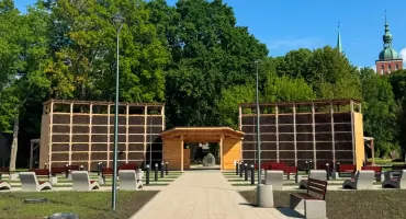 Tężnie we Fromborku gotowe. To kolejny krok do uzdrowiska [VIDEO]