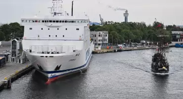 Ruszyło nowe połączenie promowe z Gdańska do Karlshamn w Szwecji