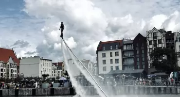 Rzeka atrakcji podczas Festiwalu Sportów Wodnych