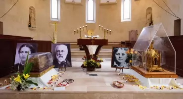 Relikwie św. Teresy i jej rodziny w Elblągu