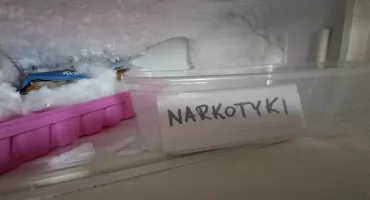 Trzymał narkotyki w zamrażalniku